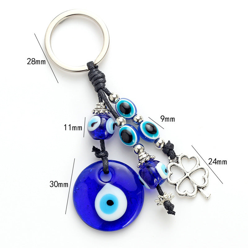 Wholesale Glass Devil Eye Creative Key Chain